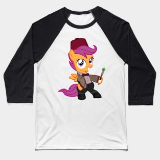 Scootaloo as the 11th Doctor Baseball T-Shirt